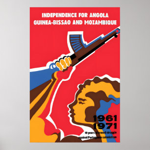 1970s African Poster World Democratic Youth
