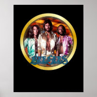1970's Classic Bee Gees Custom Art