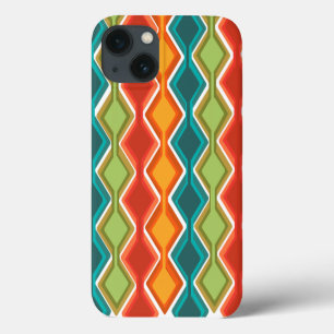 1970s Connected Diamonds iPhone 13 Case