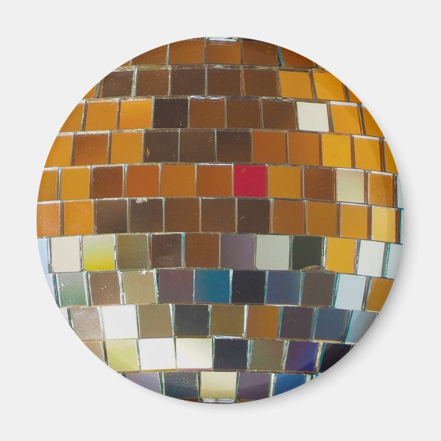 1970s Disco Ball Magnet! Magnet (Front)