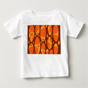 1970s Layered Ovals  Baby T-Shirt