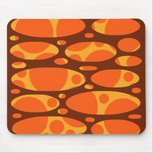 1970s Layered Ovals  Mouse Pad