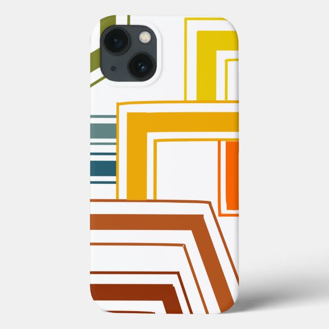 1970s Lines  Case-Mate iPhone Case (Back)