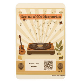 1970s Memory Care Music Playlist Magnet Dementia
