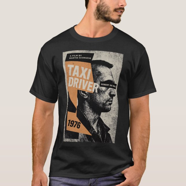  1970s Neo-Noir Urban Film Art T-Shirt (Front)