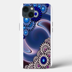1970's Night Flowers iPhone 13 Case
