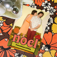 1970s NOEL Message Vintage Style Photo