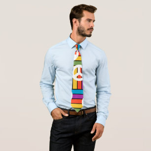 1970s Peace  Tie