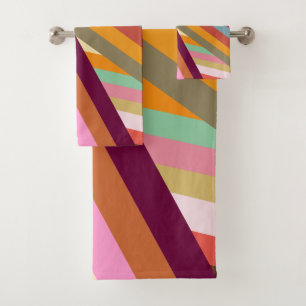 1970s Peaks Bath Towel Set