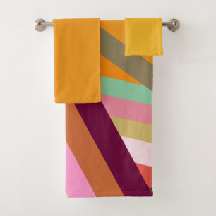 1970s Peaks Bath Towel Set