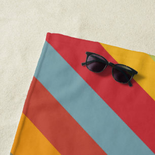 1970s Peaks  Beach Towel