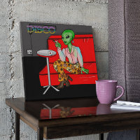 1970's Retro Extraterrestrial in Disco Lounge