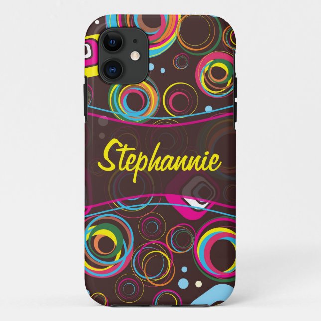 1970's Retro iPhone 5 Mate Barely There™ Case (Back)