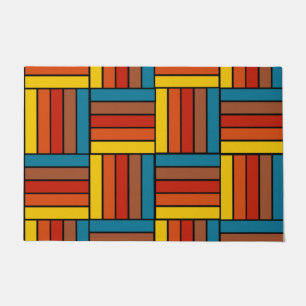 1970s Squares Doormat