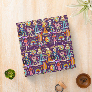 1970s Sticker Disco Binder