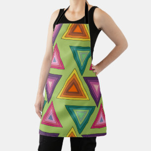 1970s Triangles Apron