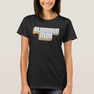 1970s Vintage Slammin Man Retro Seventies Themed T-Shirt
