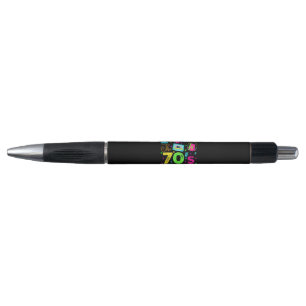 1970's Vintage Style Seventies Retro Party Pen