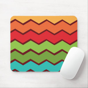 1970s Zigzag   Mouse Pad