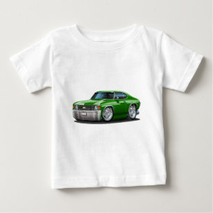 1971-72 Chevelle Green Car Baby T-Shirt