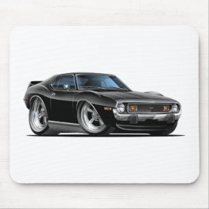 1971-72 Javelin Black Car Mouse Pad