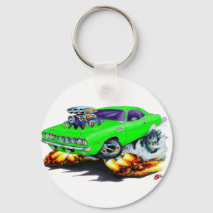 1971-73 Cuda Lime Car Keychain