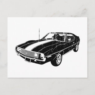 1971 AMC Javelin Postcard