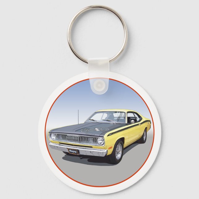 1971 Duster 340 Keychain (Front)