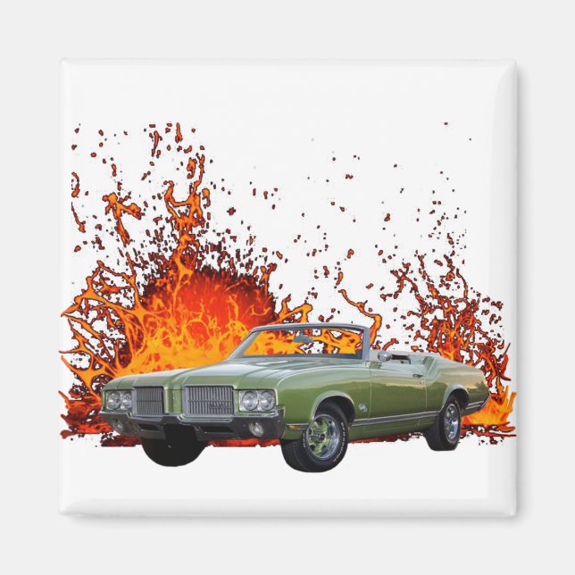 1971 Olds Cutlass Magnet (Front)