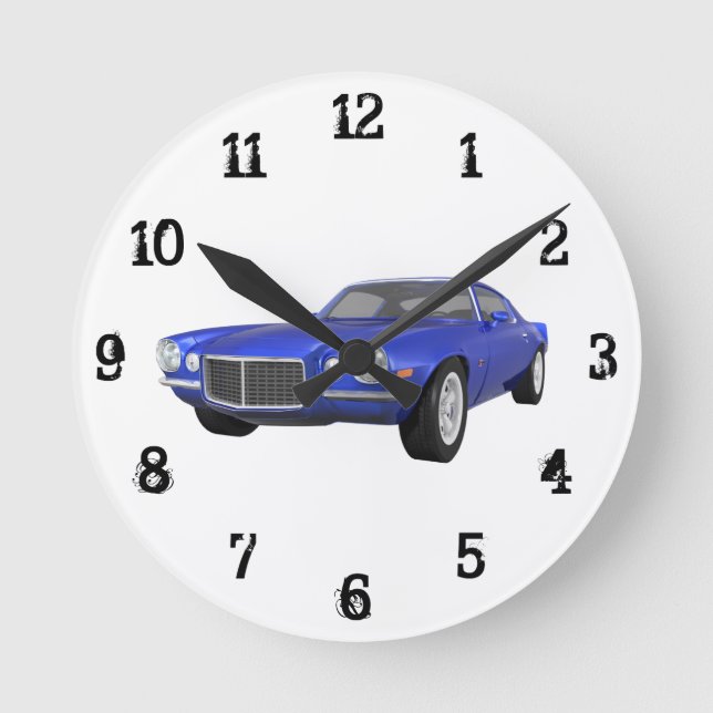 1972 Camaro: Wall Clock (Front)