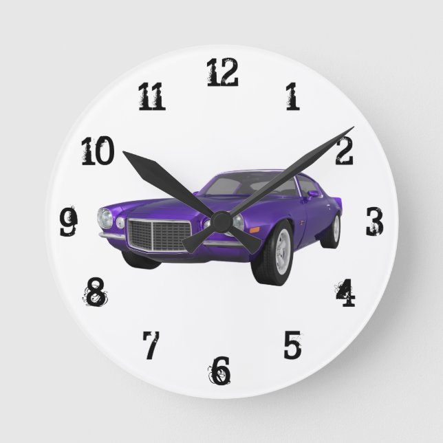 1972 Camaro: Wall Clock (Front)