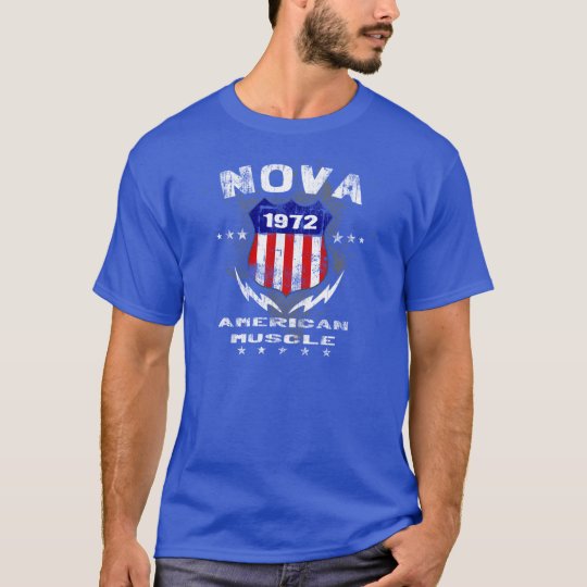 1972 Nova American Muscle v3 T-Shirt
