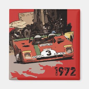 1972 RACING MAGNET