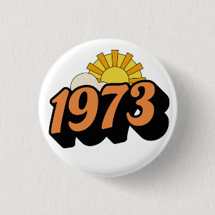 1973 1 INCH ROUND BUTTON