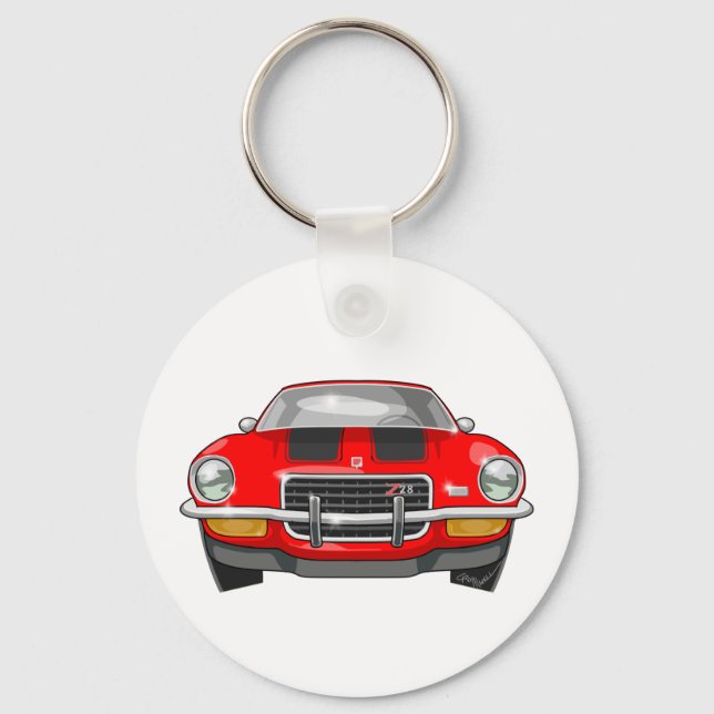 1973 Chevy Camaro Keychain (Front)