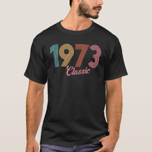 1973 Classic Text vintage 2023   50th Birthday T-Shirt