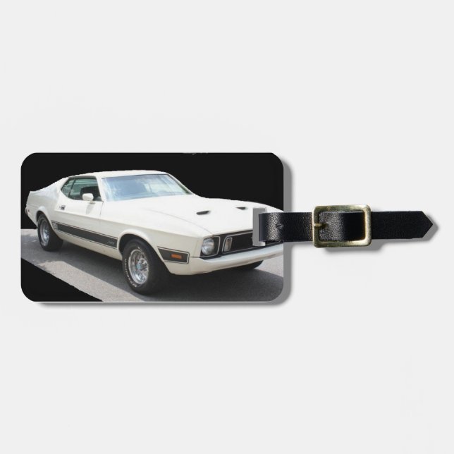 1973 Mustang Mach I - LuggageTag Luggage Tag (Front Horizontal)