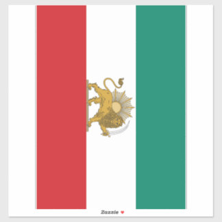 1973 Old Persia Iran National Flag