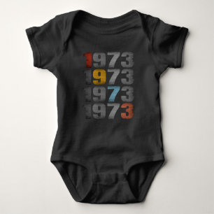 1973 VINTAGE GIFT BABY BODYSUIT