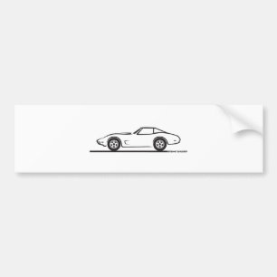 1974 - 1977 Corvette Bumper Sticker