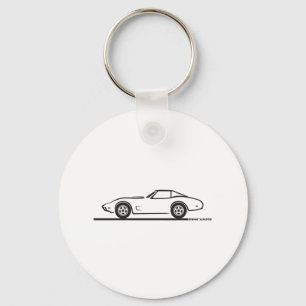 1974 - 1977 Corvette Keychain