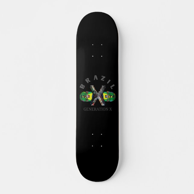 1974 Generation X Brazilian Skateboard (Front)