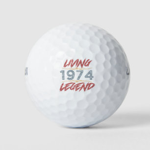 1974 Living Legend 50th Birthday Golf Balls