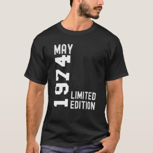1974 May Happy Birthday Party T-Shirt