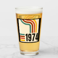 1974 Retro Vintage Poster 50th Birthday