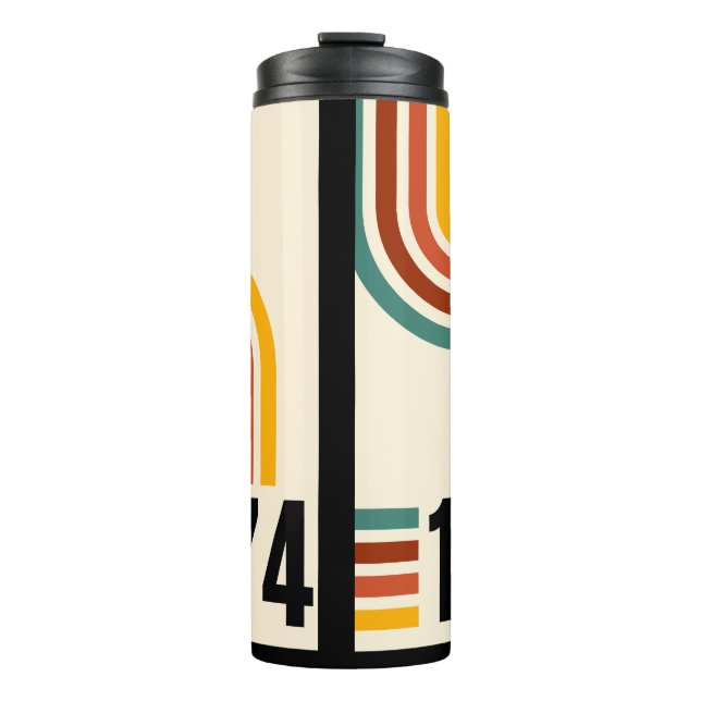 1974 Retro Vintage Thermal Tumbler (Front)