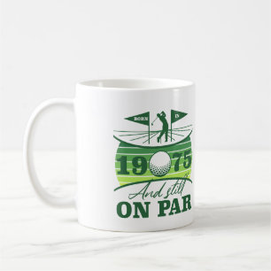 1975 50th Birthday Golf Humour Coffee Mug
