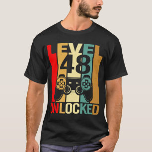 1975 Birthday Men Male Him Fun 48 48th Birthday T-Shirt