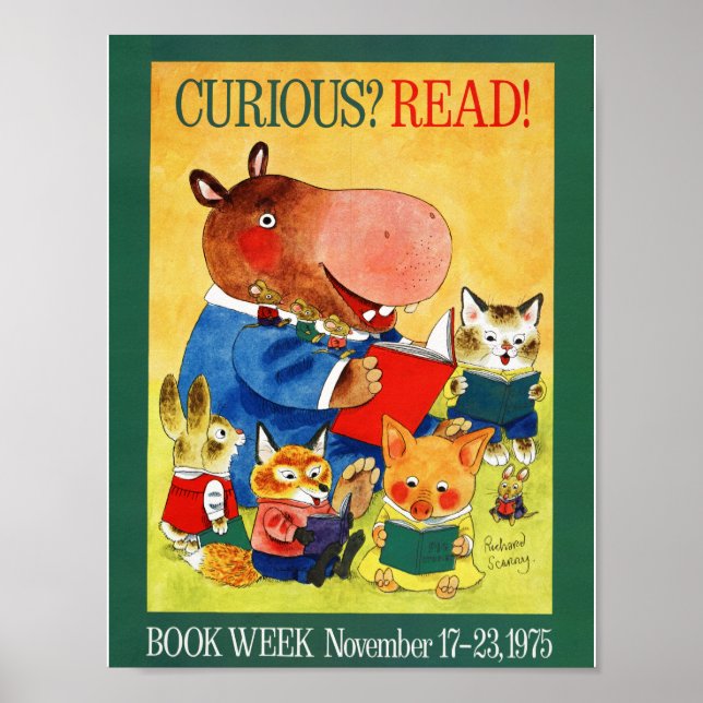 1975 Children's Book Week Poster (Front)