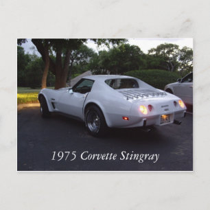 1975 Corvette Postcard